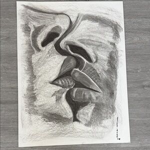 Abstract Black and White Art Print